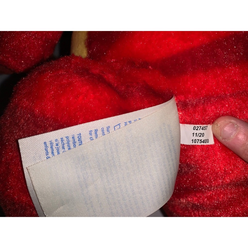 Build-A-Bear Workshop Red Striped T-Rex Dinosaur Plush Stuffed Animal Toy - Picture 10 of 12